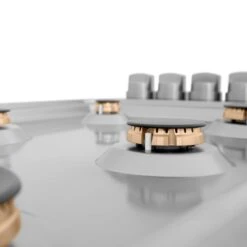 ZLINE 36 In. Gas Cooktop With 6 Brass Burners (RC-BR-36)(Zline 36 Gas Cooktop Stainless Steel Brass Burners Rc Br 36) 11 ZLINE 36 In. Gas Cooktop With 6 Brass Burners (RC-BR-36)(Zline 36 Gas Cooktop Stainless Steel Brass Burners Rc Br 36) -Induction Cooktop Store zline professional gas cooktop RC BR 36 PBT detail 1