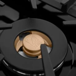 ZLINE 36 In. Gas Cooktop With 6 Brass Burners And Black Porcelain Top (RC-BR-36-PBT)(Zline 36 Gas Cooktop Stainless Steel Black Porcelain Brass Burners Rc Br 36 Pbt) 11 ZLINE 36 In. Gas Cooktop With 6 Brass Burners And Black Porcelain Top (RC-BR-36-PBT)(Zline 36 Gas Cooktop Stainless Steel Black Porcelain Brass Burners Rc Br 36 Pbt) -Induction Cooktop Store zline professional gas cooktop RC BR 36 PBT detail 1 54838f02 2a90 4cde 8ab1 0bf49418e7c8