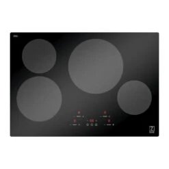 ZLINE 30 In. Induction Cooktop With 4 Burners (RCIND-30)(Zline 30 Induction Cooktop Rcind 30) 9 ZLINE 30 In. Induction Cooktop With 4 Burners (RCIND-30)(Zline 30 Induction Cooktop Rcind 30) -Induction Cooktop Store zline professional induction cooktop RCIND 30 top down on
