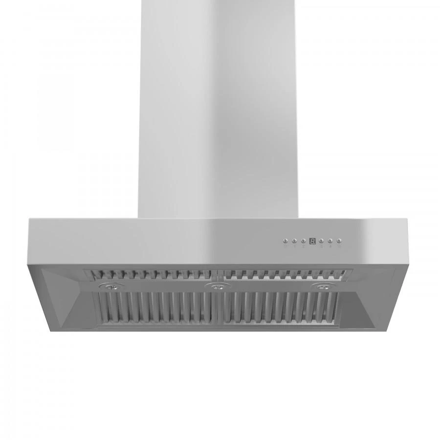 ZLINE 42 In. Ducted Professional Island Mount Range Hood In Stainless Steel (KECOMi-42)(Zline 42 Professional Island Mount Range Hood Stainless Steel Kecomi 42) 3 ZLINE 42 In. Ducted Professional Island Mount Range Hood In Stainless Steel (KECOMi-42)(Zline 42 Professional Island Mount Range Hood Stainless Steel Kecomi 42) - Image 3