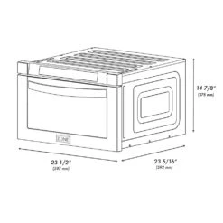 ZLINE 24 In. 1.2 Cu. Ft. Stainless Steel Built-in Microwave Drawer (MWD-1)(Zline 24 Microwave Drawer Stainless Steel Mwd 1) -Induction Cooktop Store zline professional microwave drawer MWD 1 diagram 2d0fa5b3 0b1f 40b6 ae02 88f42143ada8