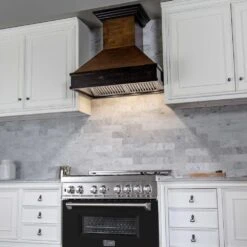 ZLINE 36 In. 4.6 Cu. Ft. Legacy Dual Fuel Range With 6 Burner Gas Cooktop And Electric Convection Oven In Stainless Steel And Black Matte Door (RA-BLM-36)(Zline 36 Legacy Dual Fuel Range Stainless Steel Black Matte Ra Blm 36) -Induction Cooktop Store zline professional range 36 inch RA BLM 36 kitchen 1 7c61cac7 2703 4b5b a10d da44b3f618c3