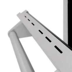 ZLINE 24 In. 2.8 Cu. Ft. Legacy Dual Fuel Range With 4 Burner Gas Cooktop And Electric Convection Oven In Stainless Steel With Satin Stainless Steel Door (RA-SN-24)(Zline 24 Legacy Dual Fuel Range Stainless Steel Satin Stainless Steel Ra Sn 24) -Induction Cooktop Store zline professional satin stainless steel dual fuel range RA SN 24 detail door 1 57d4d60f 5cd3 4aac 9cd2 d170d3d382ca