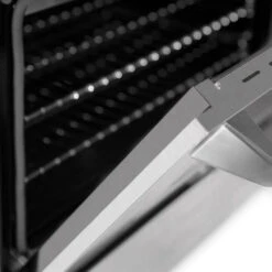 ZLINE 24 In. 2.8 Cu. Ft. Legacy Dual Fuel Range With 4 Burner Gas Cooktop And Electric Convection Oven In Satin Stainless Steel (RAS-SN-24)(Zline 24 Legacy Dual Fuel Range Satin Stainless Steel Ras Sn 24) 35 ZLINE 24 In. 2.8 Cu. Ft. Legacy Dual Fuel Range With 4 Burner Gas Cooktop And Electric Convection Oven In Satin Stainless Steel (RAS-SN-24)(Zline 24 Legacy Dual Fuel Range Satin Stainless Steel Ras Sn 24) -Induction Cooktop Store zline professional satin stainless steel dual fuel range RAS SN 24 detail door 3