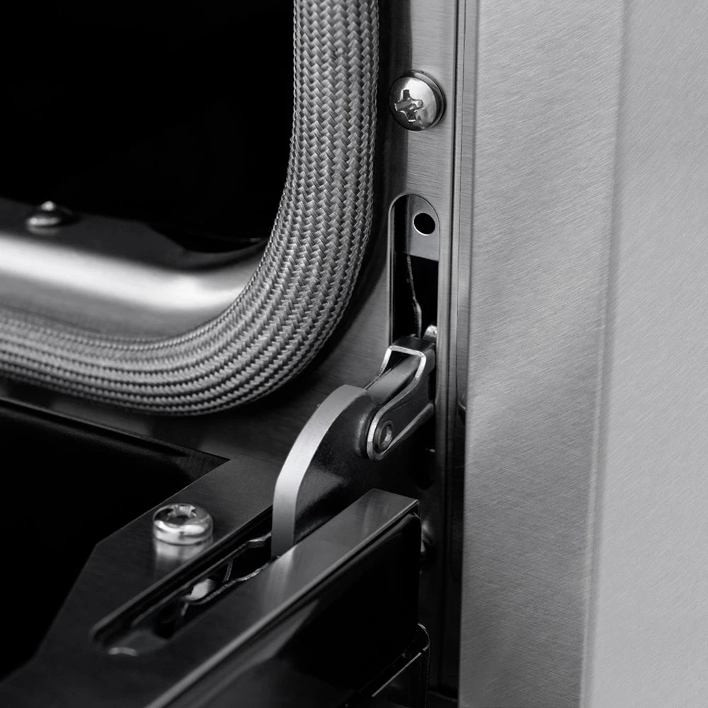 ZLINE Autograph Edition 48 In. 6.7 Cu. Ft. Paramount Dual Fuel Range With 8 Burner DuoPro™ Cooktop And Dual Ovens In Satin Stainless Steel With Black Matte Doors And Polished Gold Accents (PSDRSZ-BLM48-G)(Zline Autograph Edition 48 Paramount Dual Fuel Range Duopro Satin Stainless Steel Black Matte Polished Gold Psdrsz Blm48 G) 11 ZLINE Autograph Edition 48 In. 6.7 Cu. Ft. Paramount Dual Fuel Range With 8 Burner DuoPro™ Cooktop And Dual Ovens In Satin Stainless Steel With Black Matte Doors And Polished Gold Accents (PSDRSZ-BLM48-G)(Zline Autograph Edition 48 Paramount Dual Fuel Range Duopro Satin Stainless Steel Black Matte Polished Gold Psdrsz Blm48 G) - Image 11