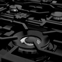 ZLINE 30 In. Legacy Gas Rangetop With 4 Burners And Porcelain Cooktop In Satin Stainless Steel (RTS-30)(Zline 30 Legacy Gas Rangetop Satin Stainless Steel Rts 30) 20 ZLINE 30 In. Legacy Gas Rangetop With 4 Burners And Porcelain Cooktop In Satin Stainless Steel (RTS-30)(Zline 30 Legacy Gas Rangetop Satin Stainless Steel Rts 30) -Induction Cooktop Store zline professional satin stainless steel gas rangetop RTS 30 burner grate detail