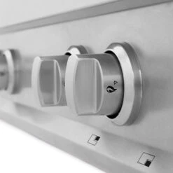 ZLINE 30 In. Legacy Gas Rangetop With 4 Burners And Porcelain Cooktop In Satin Stainless Steel (RTS-30)(Zline 30 Legacy Gas Rangetop Satin Stainless Steel Rts 30) 21 ZLINE 30 In. Legacy Gas Rangetop With 4 Burners And Porcelain Cooktop In Satin Stainless Steel (RTS-30)(Zline 30 Legacy Gas Rangetop Satin Stainless Steel Rts 30) -Induction Cooktop Store zline professional satin stainless steel gas rangetop RTS 30 knob detail