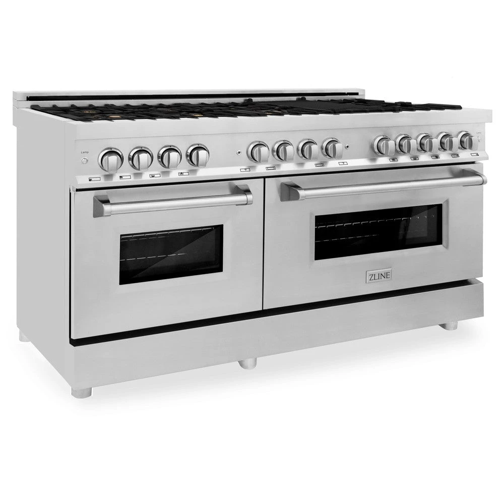 ZLINE 60 In. 7.4 Cu. Ft. Legacy Dual Fuel Range With Gas Cooktop And 2 Electric Convection Ovens In Stainless Steel With 8 Brass Burners (RA-BR-60)(Zline 60 Legacy Dual Fuel Range Stainless Steel Brass Burners Ra Br 60) 1 ZLINE 60 In. 7.4 Cu. Ft. Legacy Dual Fuel Range With Gas Cooktop And 2 Electric Convection Ovens In Stainless Steel With 8 Brass Burners (RA-BR-60)(Zline 60 Legacy Dual Fuel Range Stainless Steel Brass Burners Ra Br 60)