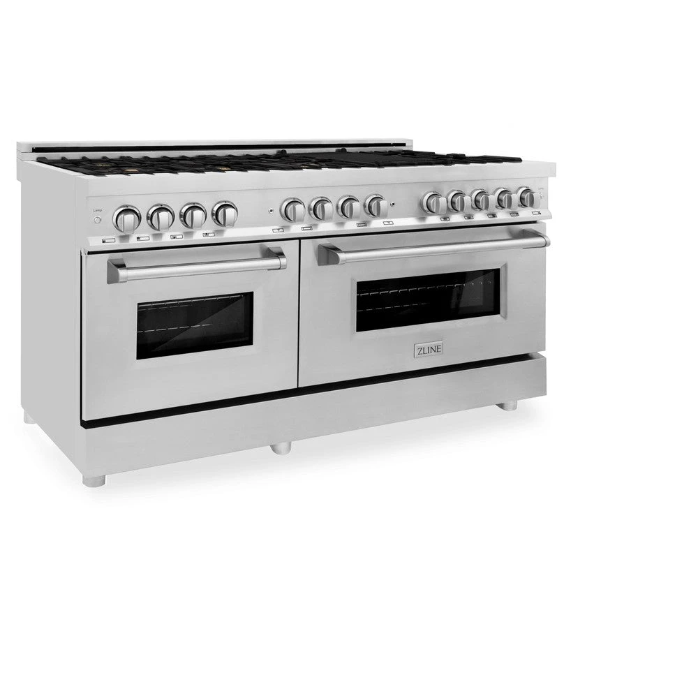 ZLINE 60 In. 7.4 Cu. Ft. Legacy Dual Fuel Range With Gas Cooktop And 2 Electric Convection Ovens In Stainless Steel With 8 Brass Burners (RA-BR-60)(Zline 60 Legacy Dual Fuel Range Stainless Steel Brass Burners Ra Br 60) 16 ZLINE 60 In. 7.4 Cu. Ft. Legacy Dual Fuel Range With Gas Cooktop And 2 Electric Convection Ovens In Stainless Steel With 8 Brass Burners (RA-BR-60)(Zline 60 Legacy Dual Fuel Range Stainless Steel Brass Burners Ra Br 60) - Image 16
