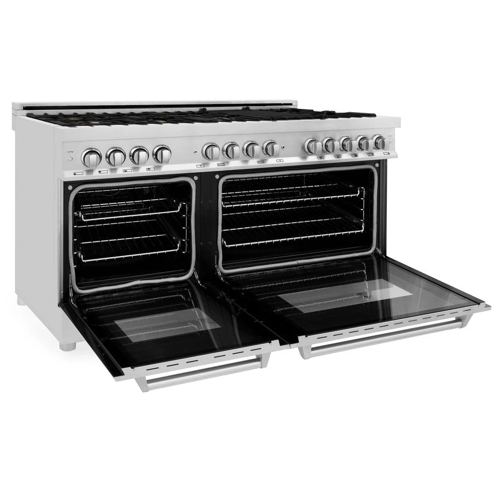 ZLINE 60 In. 7.4 Cu. Ft. Legacy Dual Fuel Range With Gas Cooktop And 2 Electric Convection Ovens In Stainless Steel With 8 Brass Burners (RA-BR-60)(Zline 60 Legacy Dual Fuel Range Stainless Steel Brass Burners Ra Br 60) 17 ZLINE 60 In. 7.4 Cu. Ft. Legacy Dual Fuel Range With Gas Cooktop And 2 Electric Convection Ovens In Stainless Steel With 8 Brass Burners (RA-BR-60)(Zline 60 Legacy Dual Fuel Range Stainless Steel Brass Burners Ra Br 60) - Image 17