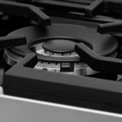 ZLINE 36 In. 4.6 Cu. Ft. Legacy Dual Fuel Range With 6 Burner Gas Cooktop And Electric Convection Oven In Stainless Steel And Red Matte Door (RA-RM-36)(Zline 36 Legacy Dual Fuel Range Stainless Steel Red Matte Ra Rm 36) -Induction Cooktop Store zline professional stainless steel dual fuel range RA36 detail cast iron grill 1 4640a368 98ab 4ba3 b971 fd5077253815