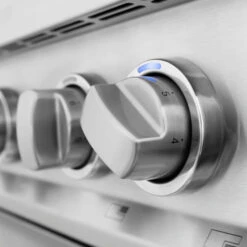 ZLINE 30 In. 4.0 Cu. Ft. Legacy Induction Range With 4 Element Cooktop And Electric Convection Oven In Stainless Steel (RAIND-30)(Zline 30 Induction Range Stainless Steel Raind 30) 17 ZLINE 30 In. 4.0 Cu. Ft. Legacy Induction Range With 4 Element Cooktop And Electric Convection Oven In Stainless Steel (RAIND-30)(Zline 30 Induction Range Stainless Steel Raind 30) -Induction Cooktop Store zline professional stainless steel dual fuel range RAIND 30 detail knob on 7853ca5a 280e 4298 8bf8 25e1f0074503