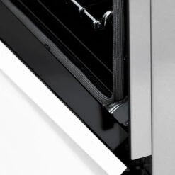 ZLINE Autograph Edition 36 In. 4.6 Cu. Ft. Legacy Dual Fuel Range With 6 Burner Gas Cooktop And Electric Convection Oven In Satin Stainless Steel With White Matte Door And Matte Black Accents (RASZ-WM-36-MB)(Zline Autograph Edition 36 Legacy Dual Fuel Range Satin Stainless Steel White Matte Matte Black Rasz Wm 36 Mb) 36 ZLINE Autograph Edition 36 In. 4.6 Cu. Ft. Legacy Dual Fuel Range With 6 Burner Gas Cooktop And Electric Convection Oven In Satin Stainless Steel With White Matte Door And Matte Black Accents (RASZ-WM-36-MB)(Zline Autograph Edition 36 Legacy Dual Fuel Range Satin Stainless Steel White Matte Matte Black Rasz Wm 36 Mb) -Induction Cooktop Store zline professional stainless steel dual fuel range RGSZ WM 30 MB detail stay put hinges