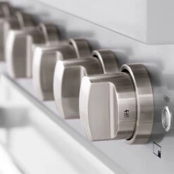 ZLINE 36 In. 5.2 Cu. Ft. Paramount Dual Fuel Range With 6 Burner DuoPro™ Cooktop And Electric Convection Oven With White Matte Door (PSDR-WM-36)(Zline 36 Paramount Dual Fuel Range Duopro Stainless Steel White Matte Psdr Wm 36) 28 ZLINE 36 In. 5.2 Cu. Ft. Paramount Dual Fuel Range With 6 Burner DuoPro™ Cooktop And Electric Convection Oven With White Matte Door (PSDR-WM-36)(Zline 36 Paramount Dual Fuel Range Duopro Stainless Steel White Matte Psdr Wm 36) -Induction Cooktop Store zline professional stainless steel dual fuel range duopro cooktop PSDR WM 36 knob detail