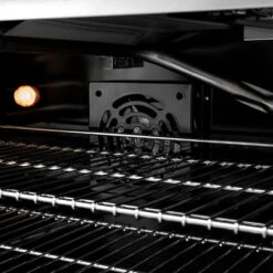 ZLINE Autograph Edition 30 In. 4.2 Cu. Ft. Paramount Gas Range With 4 Burner DuoPro™ Cooktop And Convection Gas Oven In Stainless Steel With Matte Black Accents (PSGRZ-30-MB)(Zline Autograph Edition 30 Paramount Gas Range Duopro Stainless Steel Matte Black Psgrz 30 Mb) -Induction Cooktop Store zline professional stainless steel gas range duopro cooktop PSGRZ 30 MB fan detail