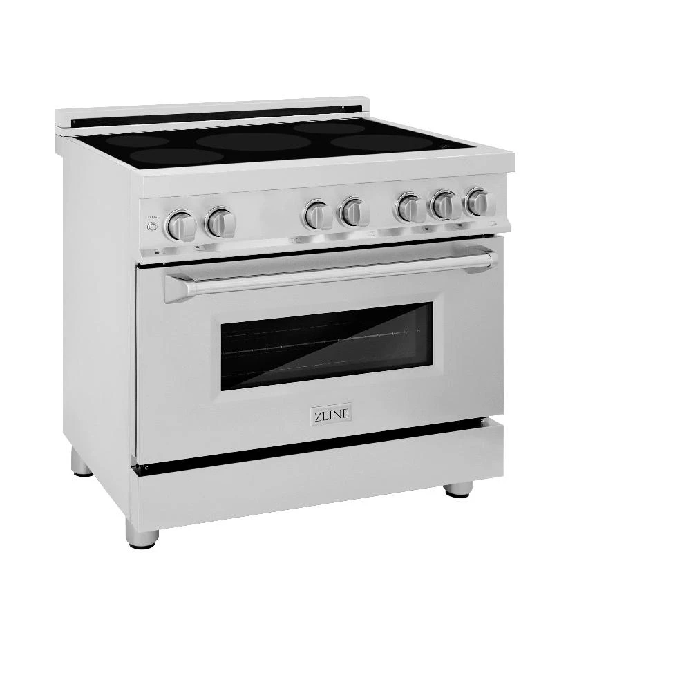 ZLINE 36 In. 4.6 Cu. Ft. Legacy Induction Range With 5 Element Cooktop And Electric Convection Oven In Stainless Steel (RAIND-36)(Zline 36 Induction Range Stainless Steel Raind 36) 3 ZLINE 36 In. 4.6 Cu. Ft. Legacy Induction Range With 5 Element Cooktop And Electric Convection Oven In Stainless Steel (RAIND-36)(Zline 36 Induction Range Stainless Steel Raind 36) - Image 3
