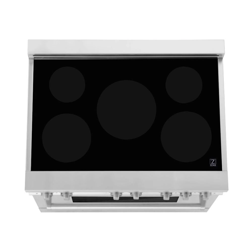 ZLINE 36 In. 4.6 Cu. Ft. Legacy Induction Range With 5 Element Cooktop And Electric Convection Oven In Stainless Steel (RAIND-36)(Zline 36 Induction Range Stainless Steel Raind 36) 7 ZLINE 36 In. 4.6 Cu. Ft. Legacy Induction Range With 5 Element Cooktop And Electric Convection Oven In Stainless Steel (RAIND-36)(Zline 36 Induction Range Stainless Steel Raind 36) - Image 7