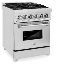 ZLINE 24 In. 2.8 Cu. Ft. Legacy Dual Fuel Range With Gas Cooktop And Electric Convection Oven In Stainless Steel With 4 Brass Burners (RA-BR-24)(Zline 24 Legacy Dual Fuel Range Stainless Steel Brass Burners Ra Br 24) 21 ZLINE 24 In. 2.8 Cu. Ft. Legacy Dual Fuel Range With Gas Cooktop And Electric Convection Oven In Stainless Steel With 4 Brass Burners (RA-BR-24)(Zline 24 Legacy Dual Fuel Range Stainless Steel Brass Burners Ra Br 24) -Induction Cooktop Store zline professional stainless steel range RA BR 24 main fe46ca9f 968b 42cb 8605 15a25c933647