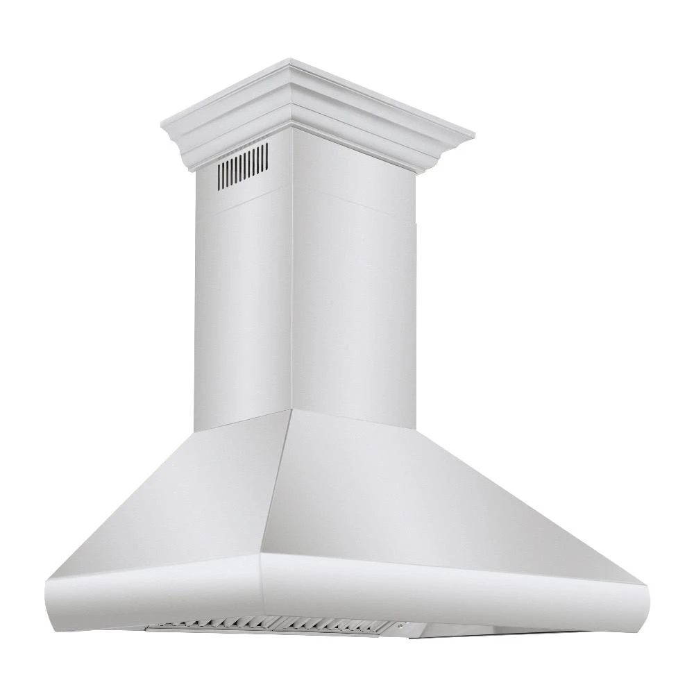 ZLINE 30 In. Professional Convertible Vent Wall Mount Range Hood In Stainless Steel With Crown Molding (587CRN-30)(Zline 30 Professional Wall Mount Range Hood Stainless Steel Crown Molding 587crn 30) 1 ZLINE 30 In. Professional Convertible Vent Wall Mount Range Hood In Stainless Steel With Crown Molding (587CRN-30)(Zline 30 Professional Wall Mount Range Hood Stainless Steel Crown Molding 587crn 30)