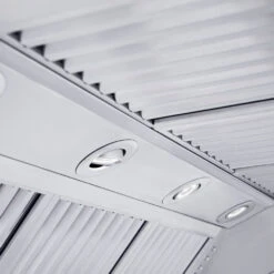 ZLINE 30 In. Professional Convertible Vent Wall Mount Range Hood In Stainless Steel With Crown Molding (587CRN-30)(Zline 30 Professional Wall Mount Range Hood Stainless Steel Crown Molding 587crn 30) 14 ZLINE 30 In. Professional Convertible Vent Wall Mount Range Hood In Stainless Steel With Crown Molding (587CRN-30)(Zline 30 Professional Wall Mount Range Hood Stainless Steel Crown Molding 587crn 30) -Induction Cooktop Store zline range hood 587CRN detail lights 2 c6c62b89 943c 40c8 b788 0c6dd5162f37