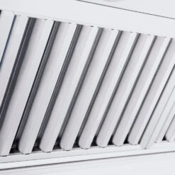 ZLINE 60 In. Professional Convertible Vent Wall Mount Range Hood In Stainless Steel With Crown Molding (597CRN-60)(Zline 60 Professional Wall Mount Range Hood Stainless Steel Crown Molding 597crn 60) -Induction Cooktop Store zline range hood 597CRN 60 detail baffle