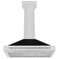 ZLINE 36 In. Convertible Satin Stainless Steel Wall Mount Range Hood With Black Matte Shell And Stainless Steel Handle (KB4SNX-BLM-36)(Zline 36 Wall Mount Range Hood Satin Stainless Steel Black Matte Kb4snx Blm 36) 9 ZLINE 36 In. Convertible Satin Stainless Steel Wall Mount Range Hood With Black Matte Shell And Stainless Steel Handle (KB4SNX-BLM-36)(Zline 36 Wall Mount Range Hood Satin Stainless Steel Black Matte Kb4snx Blm 36) -Induction Cooktop Store zline rangehood stainless KB4SNX BLM36 undercopy c4f6a501 0e61 42f4 a069 dde936977ed3