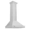 ZLINE 30 In. Convertible Stainless Steel Range Hood With Stainless Steel Handle (KB4STX-30)(Zline 30 Wall Mount Range Hood Stainless Steel Kb4stx 30)