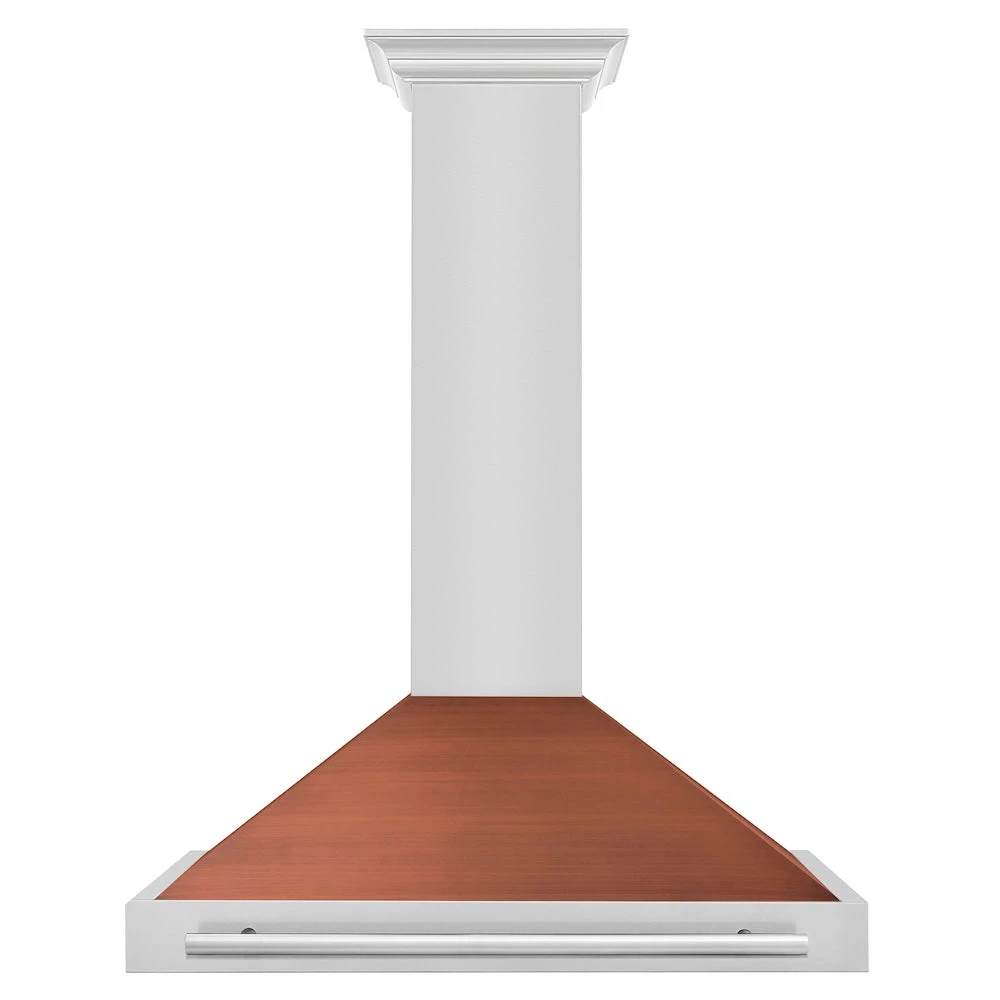 ZLINE 36 In. Convertible Stainless Steel Range Hood With Copper Shell And Stainless Steel Handle (KB4STX-C-36)(Zline 36 Wall Mount Range Hood Stainless Steel Copper Kb4stx C 36) 5 ZLINE 36 In. Convertible Stainless Steel Range Hood With Copper Shell And Stainless Steel Handle (KB4STX-C-36)(Zline 36 Wall Mount Range Hood Stainless Steel Copper Kb4stx C 36) - Image 5