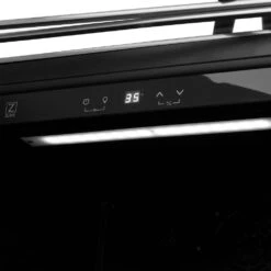 ZLINE 24 In. Monument 154 Can Beverage Fridge In Stainless Steel (RBV-US-24)(Zline 24 Monument Beverage Fridge Stainless Rbv Us 24) -Induction Cooktop Store zline refrigeration beverage center RBV US 24 detail 1