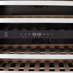 ZLINE 24 In. Monument Dual Zone 44-Bottle Wine Cooler In Stainless Steel (RWV-UD-24)(Zline 24 Monument Wine Cooler Stainless Steel Rwv Ud 24) -Induction Cooktop Store zline refrigeration monument dual zone wine cooler RWV UD 24 detail 1