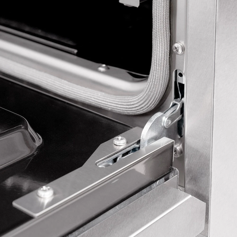 ZLINE 36 In. 5.2 Cu. Ft. Select Dual Fuel Range With 6 Burner Gas Cooktop And Electric Convection Oven In Satin Stainless Steel With White Matte Door (HDRS-WM-36)(Zline 36 Select Dual Fuel Range Satin Stainless Steel White Matte Hdrs Wm 36) 6 ZLINE 36 In. 5.2 Cu. Ft. Select Dual Fuel Range With 6 Burner Gas Cooktop And Electric Convection Oven In Satin Stainless Steel With White Matte Door (HDRS-WM-36)(Zline 36 Select Dual Fuel Range Satin Stainless Steel White Matte Hdrs Wm 36) - Image 6