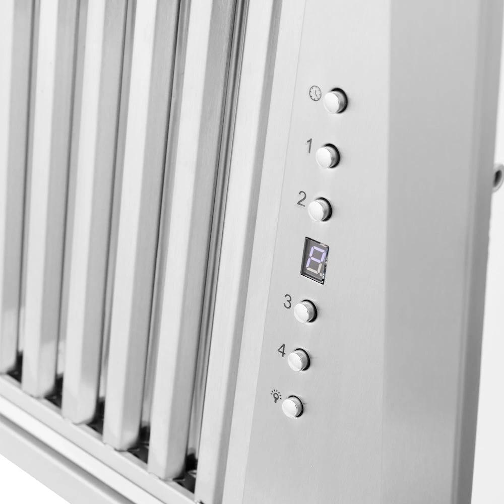 ZLINE 52 In. Ducted Wall Mount Range Hood Insert In Stainless Steel (698-52)(Zline 52 Wall Mount Range Hood Insert Stainless Steel 698 52) 7 ZLINE 52 In. Ducted Wall Mount Range Hood Insert In Stainless Steel (698-52)(Zline 52 Wall Mount Range Hood Insert Stainless Steel 698 52) - Image 7