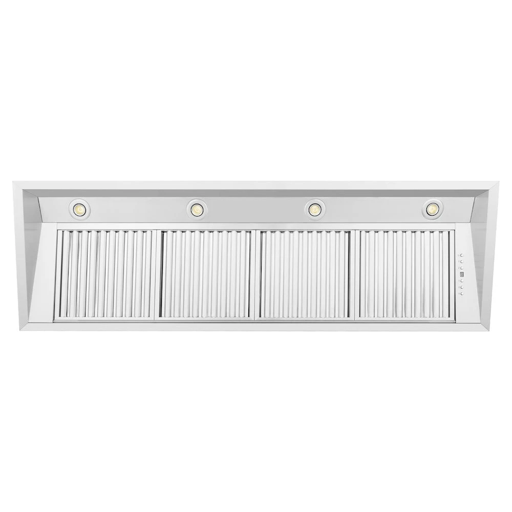 ZLINE 52 In. Ducted Wall Mount Range Hood Insert In Stainless Steel (698-52)(Zline 52 Wall Mount Range Hood Insert Stainless Steel 698 52) 4 ZLINE 52 In. Ducted Wall Mount Range Hood Insert In Stainless Steel (698-52)(Zline 52 Wall Mount Range Hood Insert Stainless Steel 698 52) - Image 4