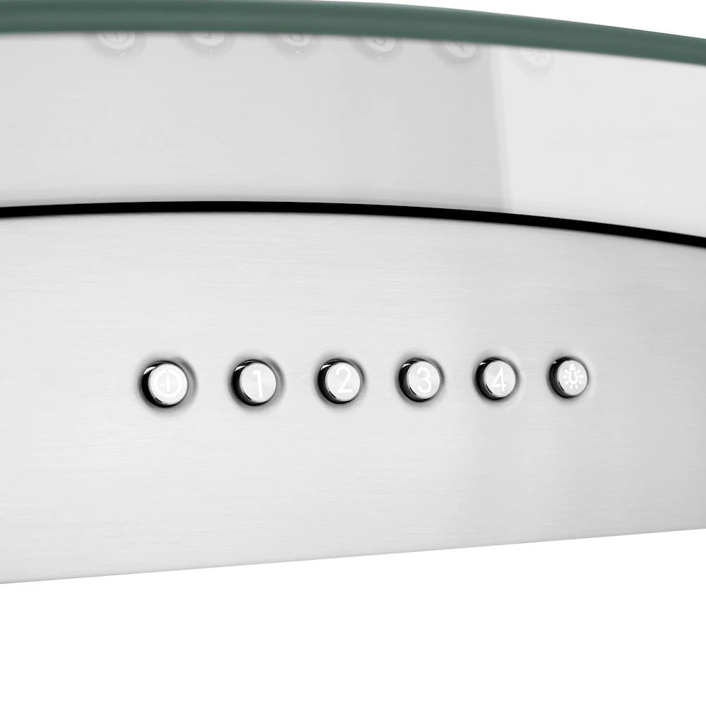 ZLINE 30 In. Alpine Series Convertible Island Mount Range Hood In Stainless Steel And Glass (ALP70IS-30)(Zline 30 Alpine Island Mount Range Hood Stainless Steel Alp70is 30) 10 ZLINE 30 In. Alpine Series Convertible Island Mount Range Hood In Stainless Steel And Glass (ALP70IS-30)(Zline 30 Alpine Island Mount Range Hood Stainless Steel Alp70is 30) - Image 10