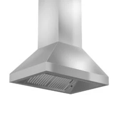 ZLINE 30 In. Ducted Island Mount Range Hood In Stainless Steel (597i-30)(Zline 30 Island Mount Range Hood Stainless Steel 597i 30) -Induction Cooktop Store zline stainless steel island range hood 597i side under 395d0075 9eb0 4e08 bd95 374326353ccf
