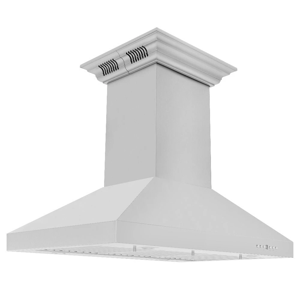 ZLINE 30 In. CrownSound™ Ducted Vent Island Mount Range Hood In Stainless Steel With Built-in Bluetooth Speakers (KL3iCRN-BT-30)(Zline 30 Island Mount Range Hood Stainless Steel Crownsound Kl3icrn Bt 30) 4 ZLINE 30 In. CrownSound™ Ducted Vent Island Mount Range Hood In Stainless Steel With Built-in Bluetooth Speakers (KL3iCRN-BT-30)(Zline 30 Island Mount Range Hood Stainless Steel Crownsound Kl3icrn Bt 30) - Image 4