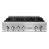 ZLINE 36 In. Legacy Gas Rangetop With 6 Burners And Porcelain Cooktop In Stainless Steel (RT36)(Zline 36 Legacy Gas Rangetop Stainless Steel Rt36)