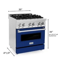 ZLINE 30 In. 4.0 Cu. Ft. Legacy Dual Fuel Range With 4 Burner Gas Cooktop And Electric Convection Oven In Stainless Steel And Blue Gloss Door (RA-BG-30)(Zline 30 Legacy Dual Fuel Range Stainless Steel Blue Gloss Ra Bg 30) 20 ZLINE 30 In. 4.0 Cu. Ft. Legacy Dual Fuel Range With 4 Burner Gas Cooktop And Electric Convection Oven In Stainless Steel And Blue Gloss Door (RA-BG-30)(Zline 30 Legacy Dual Fuel Range Stainless Steel Blue Gloss Ra Bg 30) -Induction Cooktop Store zline stainless steel range RA BG 30 dimensional fde0b62e 3dfa 45e2 ba64 02249ec259b5