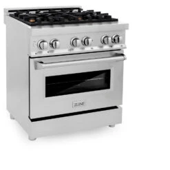 ZLINE 30 In. 4.0 Cu. Ft. Legacy Dual Fuel Range With Gas Cooktop And Electric Convection Oven In Stainless Steel With 4 Brass Burners (RA-BR-30)(Zline 30 Legacy Dual Fuel Range Stainless Steel Brass Burners Ra Br 30) 11 ZLINE 30 In. 4.0 Cu. Ft. Legacy Dual Fuel Range With Gas Cooktop And Electric Convection Oven In Stainless Steel With 4 Brass Burners (RA-BR-30)(Zline 30 Legacy Dual Fuel Range Stainless Steel Brass Burners Ra Br 30) -Induction Cooktop Store zline stainless steel range RA BR 30 main 1