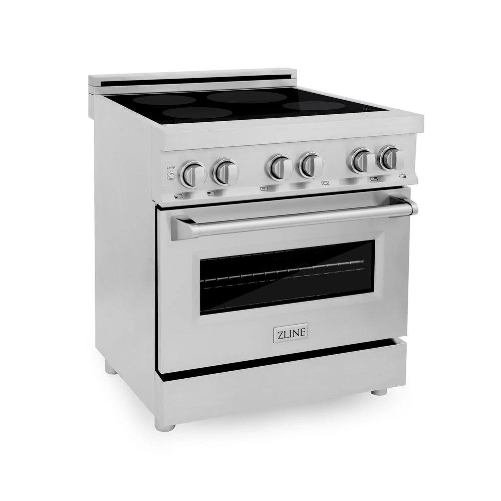ZLINE 30 In. 4.0 Cu. Ft. Legacy Induction Range With 4 Element Cooktop And Electric Convection Oven In Stainless Steel (RAIND-30)(Zline 30 Induction Range Stainless Steel Raind 30) 1 ZLINE 30 In. 4.0 Cu. Ft. Legacy Induction Range With 4 Element Cooktop And Electric Convection Oven In Stainless Steel (RAIND-30)(Zline 30 Induction Range Stainless Steel Raind 30)