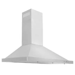 ZLINE 30 In. Convertible Vent Wall Mount Range Hood In Stainless Steel (KB-30)(Zline 30 Wall Mount Range Hood Stainless Steel Kb 30)