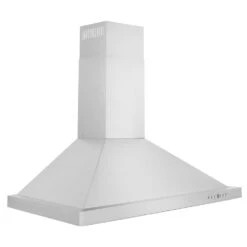 ZLINE 42 In. Convertible Vent Outdoor Approved Wall Mount Range Hood In Stainless Steel (KB-304-42)(Zline 42 Outdoor Approved Wall Mount Range Hood Stainless Steel Kb 304 42) -Induction Cooktop Store zline stainless steel range hood KB 36 top side 60599e0d baf0 4a4e a505 d1321820eeca