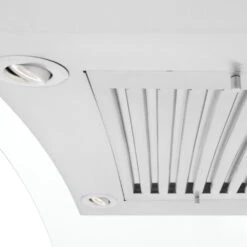 ZLINE 48 In. Convertible Vent Wall Mount Range Hood In Stainless Steel And Glass (KN4-48)(Zline 48 Wall Mount Range Hood Stainless Steel Glass Kn4 48) -Induction Cooktop Store zline stainless steel wall mount range hood KN4 48 detail under