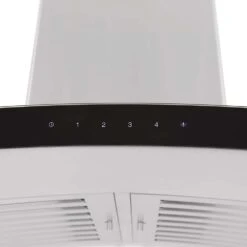 ZLINE 36 In. Convertible Vent Wall Mount Range Hood In Stainless Steel (KN6-36)(Zline 36 Wall Mount Range Hood Stainless Steel Kn6 36) -Induction Cooktop Store zline stainless steel wall mount range hood KN6 36 buttons details 60489352 2333 4439 9e76 349ab95ce3ac