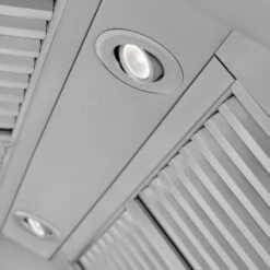 ZLINE 30 In. Professional Convertible Vent Wall Mount Range Hood In Stainless Steel (597-30)(Zline 30 Professional Wall Mount Range Hood Stainless Steel 597 30) 18 ZLINE 30 In. Professional Convertible Vent Wall Mount Range Hood In Stainless Steel (597-30)(Zline 30 Professional Wall Mount Range Hood Stainless Steel 597 30) -Induction Cooktop Store zline stainless steel wall mounted range hood 597 30 detail 2