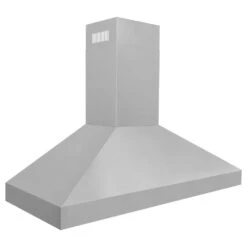 ZLINE 48 In. Professional Convertible Vent Wall Mount Range Hood In Stainless Steel (597-48)(Zline 48 Professional Wall Mount Range Hood Stainless Steel 597 48) -Induction Cooktop Store zline stainless steel wall mounted range hood 597 48 main