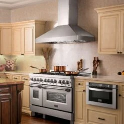 ZLINE 30 In. Professional Convertible Vent Wall Mount Range Hood In Stainless Steel With Crown Molding (597CRN-30)(Zline 30 Professional Wall Mount Range Hood Stainless Steel Crown Molding 597crn 30) -Induction Cooktop Store zline stainless steel wall mounted range hood 597 48 mwd 1 ras sn 48 2e56bba6 b3e7 45dd aec8 e526eb5152c9