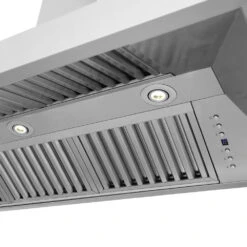 ZLINE 60 In. Professional Convertible Vent Wall Mount Range Hood In Stainless Steel (597-60)(Zline 60 Professional Wall Mount Range Hood Stainless Steel 597 60) -Induction Cooktop Store zline stainless steel wall mounted range hood 597 60 detail 7