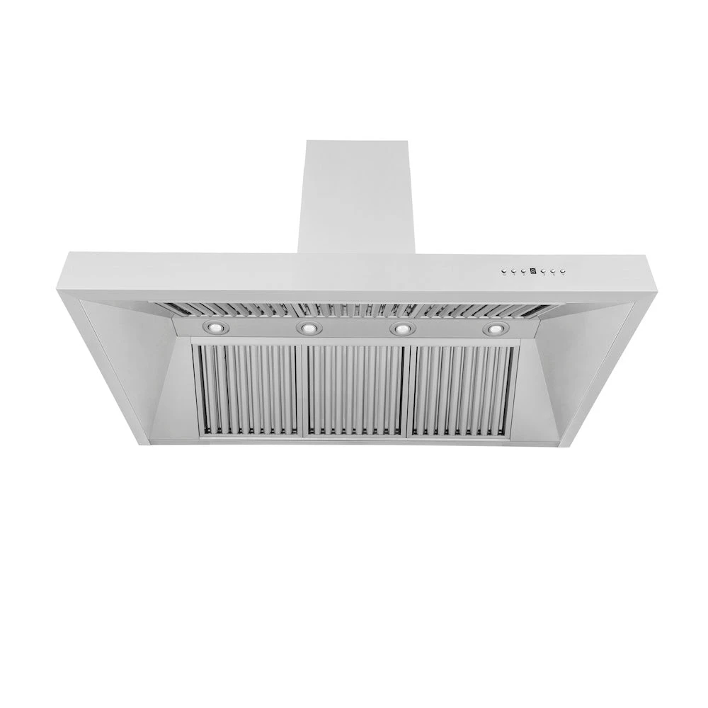 ZLINE 48 In. Professional Ducted Wall Mount Range Hood In Stainless Steel (697-48)(Zline 48 Professional Wall Mount Range Hood Stainless Steel 697 48) 5 ZLINE 48 In. Professional Ducted Wall Mount Range Hood In Stainless Steel (697-48)(Zline 48 Professional Wall Mount Range Hood Stainless Steel 697 48) - Image 5