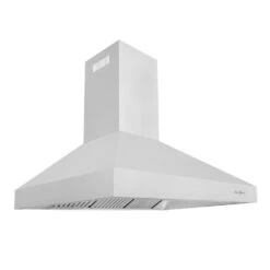 ZLINE 54 In. Professional Ducted Wall Mount Range Hood In Stainless Steel (697-54)(Zline 54 Professional Wall Mount Range Hood Stainless Steel 697 54)